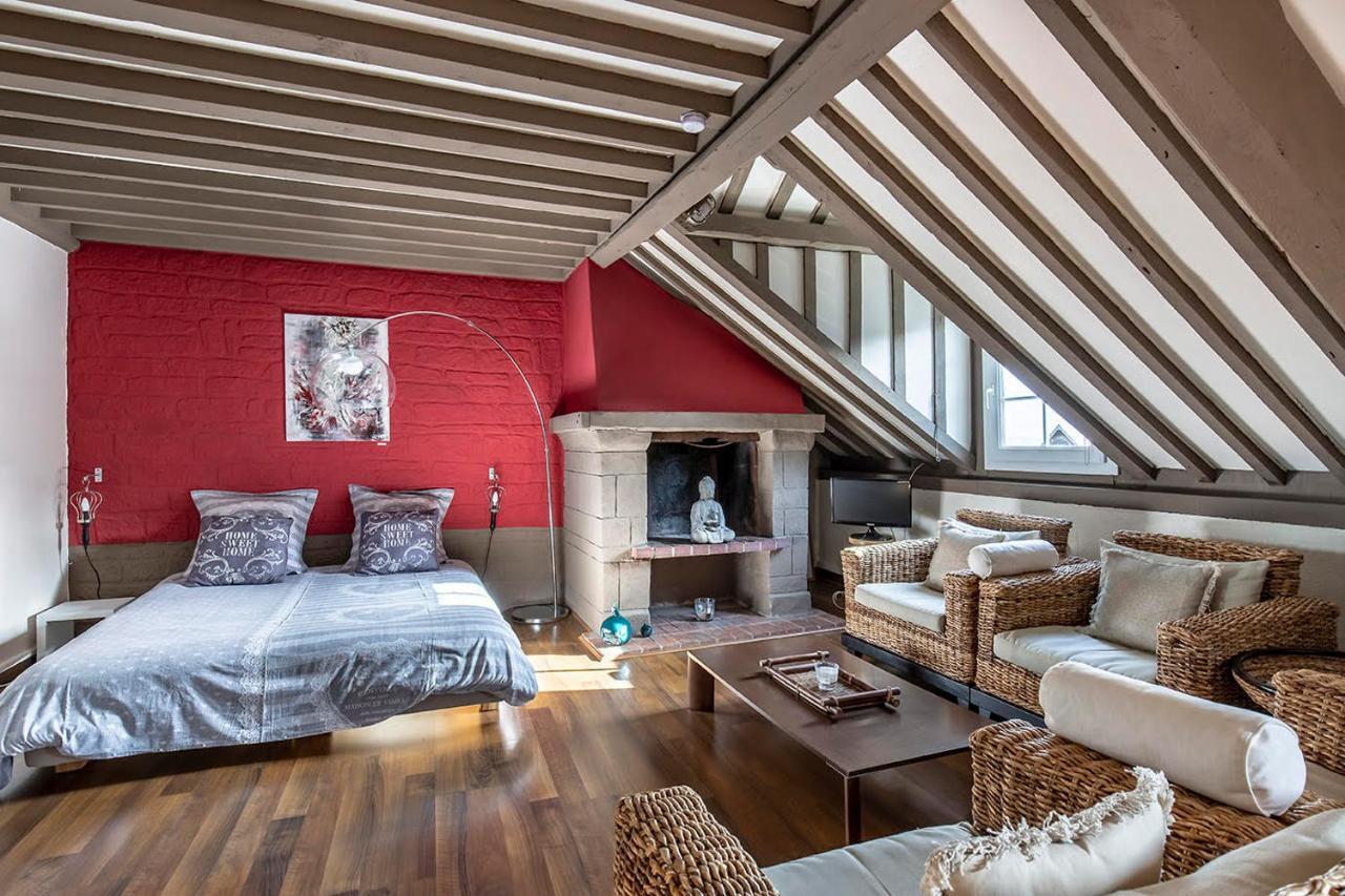 Au Coeur De Sainte Catherine Honfleur Eksteriør bilde